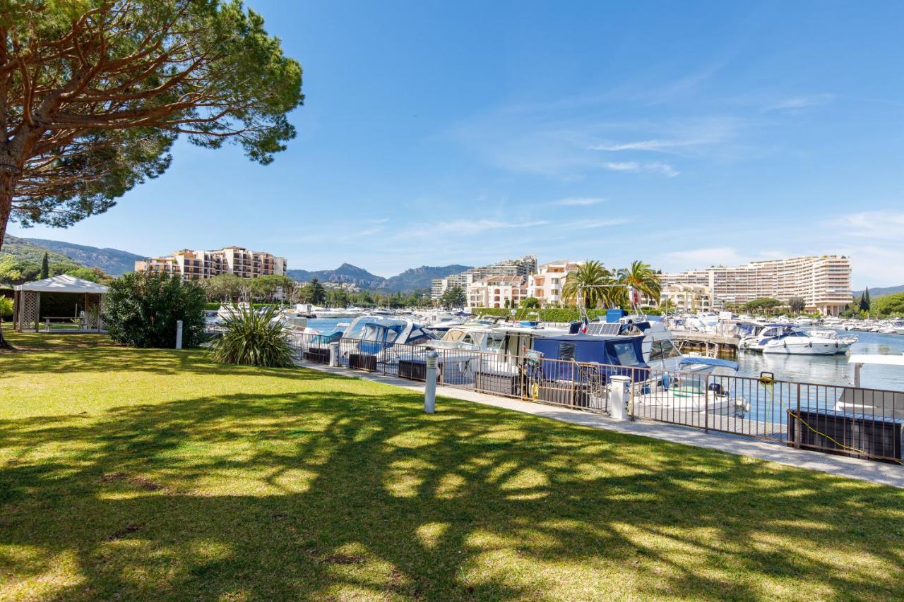 Luxury 3 Piece Garden Apartment In Cannes Marina Mandelieu Exterior foto